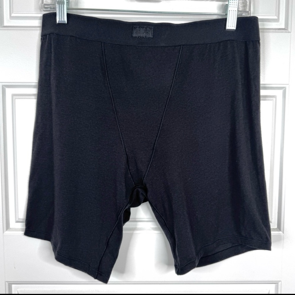 SKIMS Boyfriend Boxers NEW Size XL Onyx Black Boxer Shorts